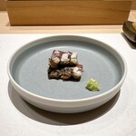 鮨 こいせ - 地漬けにした小樽産シャコ  