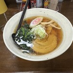 252336883 - 【2024.6.26(水)】ラーメンセット（中華そば＋カレー）1,000円の中華そば