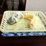 だるまの天ぷら定食 - 