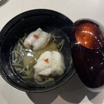 串焼き鈿 - 鱧と潤菜のお椀