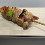 串焼き鈿 - 6本目　ネギマ(タレ)