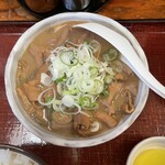 乙妻 - モツ　葱たっぷり