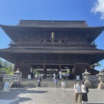 乙妻 - 善光寺山門