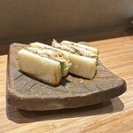 筵 - イサキサンドイッチ〜！