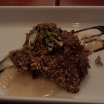 cocomi 心味 - 能登豚のゴマをまぶしてグリルしてあるものです