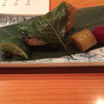 日本料理 たかむら - サクラマスの焼き物