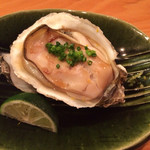 日本料理 たかむら - 諫早湾の牡蠣、焼きで