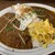 あぷなだば - 料理写真:肉カリーと肉カリーのあいがけ マトンカリー変更版。