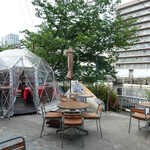 Mi tiempo - 大きなドーム型テント