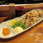 魚虎 - ゲソ唐揚(アオリイカ) 850円
