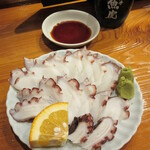 魚虎 - 関門ダコ刺 980円