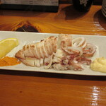 魚虎 - ヤリイカ姿焼 1200円から