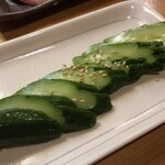 や台ずし - きゅうり漬け※ハーフ