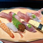 しほう田 - 特にぎりランチ…¥1,500円(税込)※通常提供メニューでは有りません。