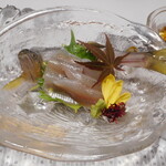 鮎の里 山幸 - 鮎の刺身