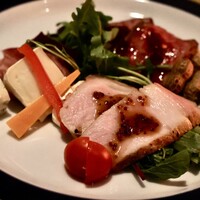 全席完全個室ワインダイニング ダイヤモンドフィッシュ - メインプレート（肉）