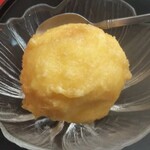 天ぷら　若杉 - アイスクリームの天ぷら（写真は前の）