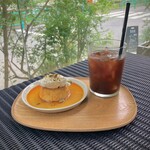 nido - カスタードプリン　アイスアメリカーノ