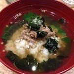 春草 - 14.2月　鰯のしぐれ煮茶漬け