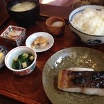 春草 - 【ランチ】14.1月　生銀ダラの塩焼き