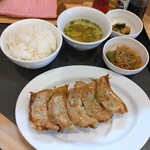 九六八餃子 - 焼き餃子定食