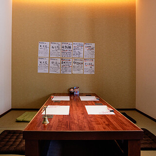 予約必至の完全個室は接待や記念日に◎お1人様や貸切宴会も可