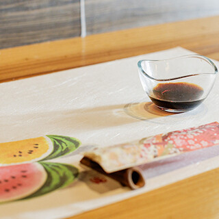 天然魚の出汁の深い旨味を週替わりで味わえる自家製醬油