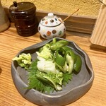 可真人 - ピーマンの浅漬け