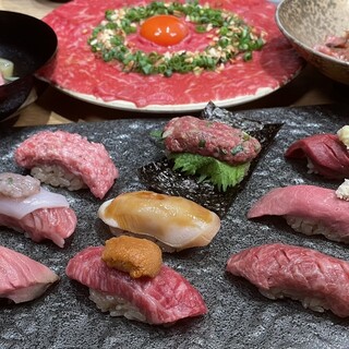 肉寿司 肉和食 KINTAN_2