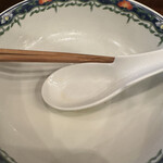 奈つやの中華そば - ごちそうさまでした。