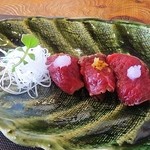 徳山鮓 - 鹿のたたき