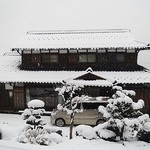 徳山鮓 - この冬一番の雪