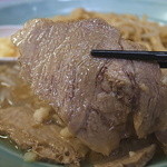 ラーメン だるま - 旨いが量足らずな豚（2014年2月22日）