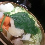 Ginza Kamishiro - 野菜蒸し鍋