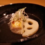 あま木 - 白甘鯛、新蓮根の椀