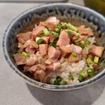 中華そば たがや - チャーシューご飯M