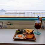 cafe グランデ - ホットサンドのモーニング