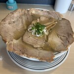煮干しらぁめん 猫トラ亭 - 超煮干しラーメン（大盛＋肉増）