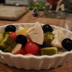 Dining h - 自家製ピクルス。お酢は京都の千鳥酢を使用。お野菜がたくさん。