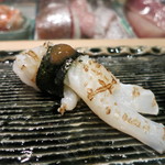 たつみ寿司 - 水イカに梅肉