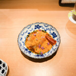 東麻布 天本 - ボタンエビの紹興酒漬け