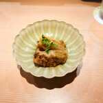 東麻布 天本 - 能登の北寄貝、わたやき