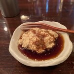 あそび割烹 さん葉か - わらび餅みたいな蒟蒻のデザート