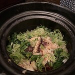 あそび割烹 さん葉か - 締めの魚介炊込みごはん