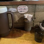 ヨゴロウ - お水はセルフで