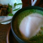 ふりこ茶房 - 抹茶オレ