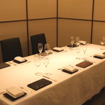 カンテサンス - 今日は、こちらの個室で　(2014/03)