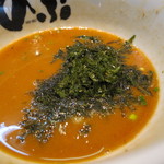 Nobu - 岩のりは、途中からスープへ投入。
                      
                      海の風味がまた一つ広がる。
                      
                      
                      
