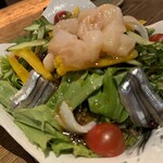 Dinning酒場 心々家 - 海鮮サラダ山葵ドレッシング
