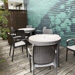 ジャラク コーヒー&カカオ - テラス席も有り増田恵子(*･ω･)ﾉ